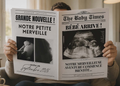 Pregnancy Announcement - Newspaper