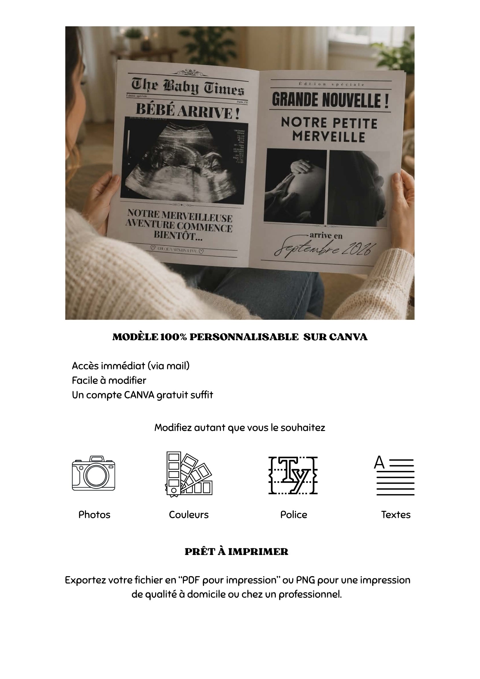 Schwangerschaftsankündigung - Tagebuch