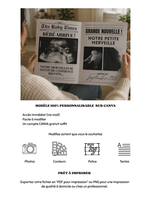 Schwangerschaftsankündigung - Tagebuch