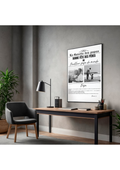 Poster "Vatertag" 100 % personalisierbar.